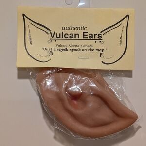 NWT 🇨🇦 Authentic 80s Star Trek Vulcan Ears from Vulcan, Alberta